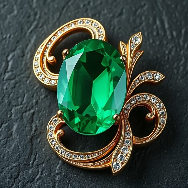 Emerald — at the Gems Gallery showroom