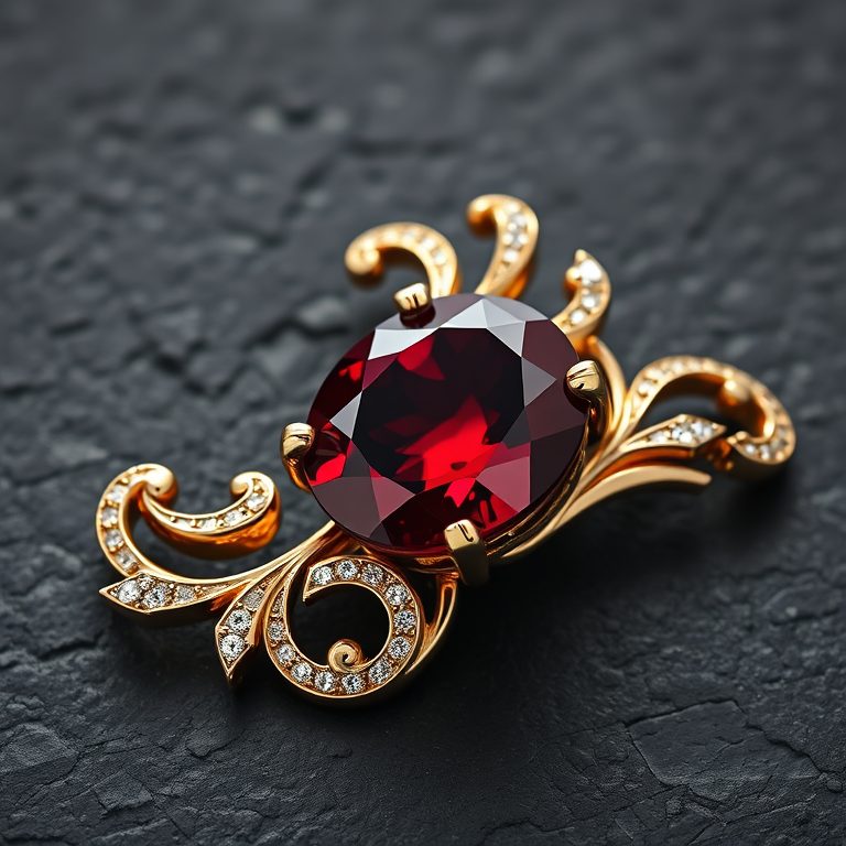 Ruby — at the Gems Gallery showroom